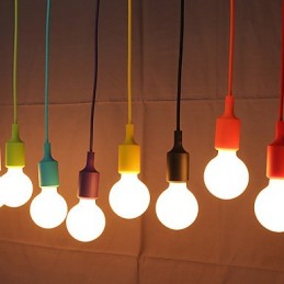 Creative Silicone Rainbow Dragon Chandelier