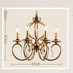 Chandelier Pendant Light Mini Style Traditional Classic Metal