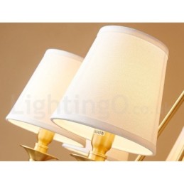 Pure Brass Round Chandelier Pendant Light Traditional Classic