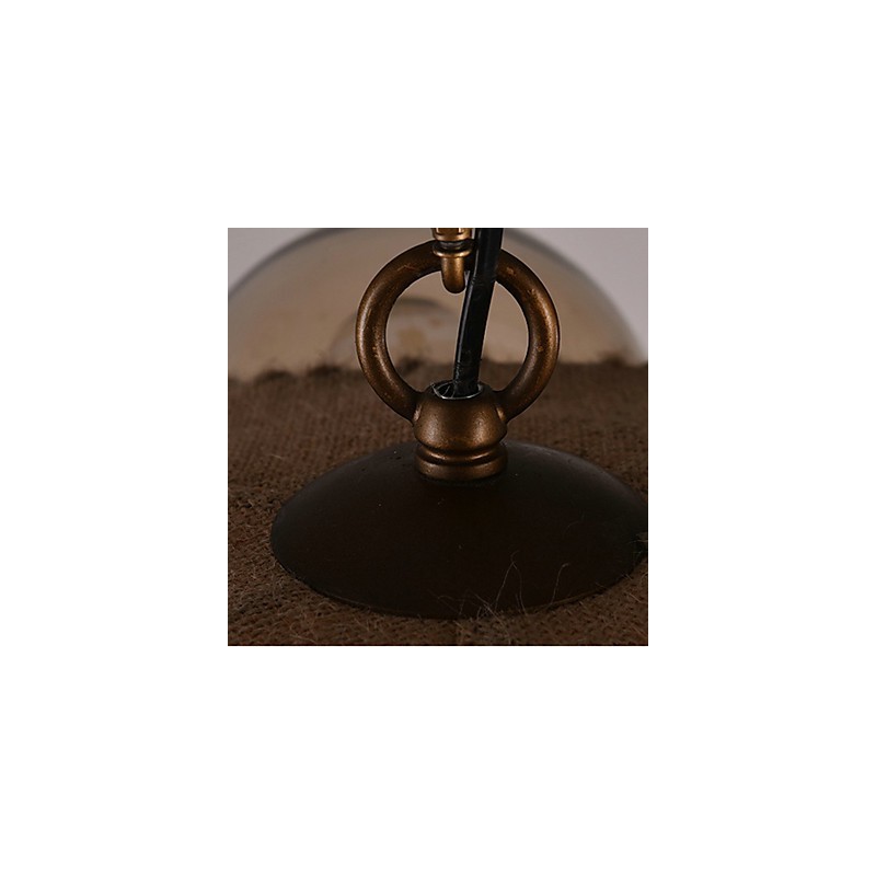 Country Painting Metal Chandelier Pendant LightBedroom