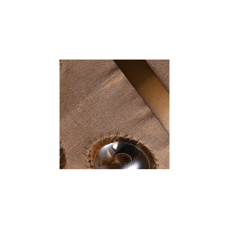 Country Painting Metal Chandelier Pendant LightBedroom