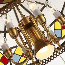 Pendant Lights Crystal Mini Style Traditional Classic Metal
