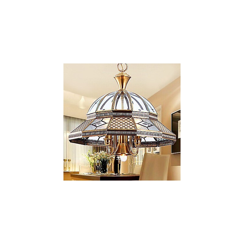 Pendant Lights Crystal Mini Style Traditional Classic Metal