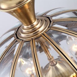 Pendant Lights Crystal Mini Style Traditional Classic Metal