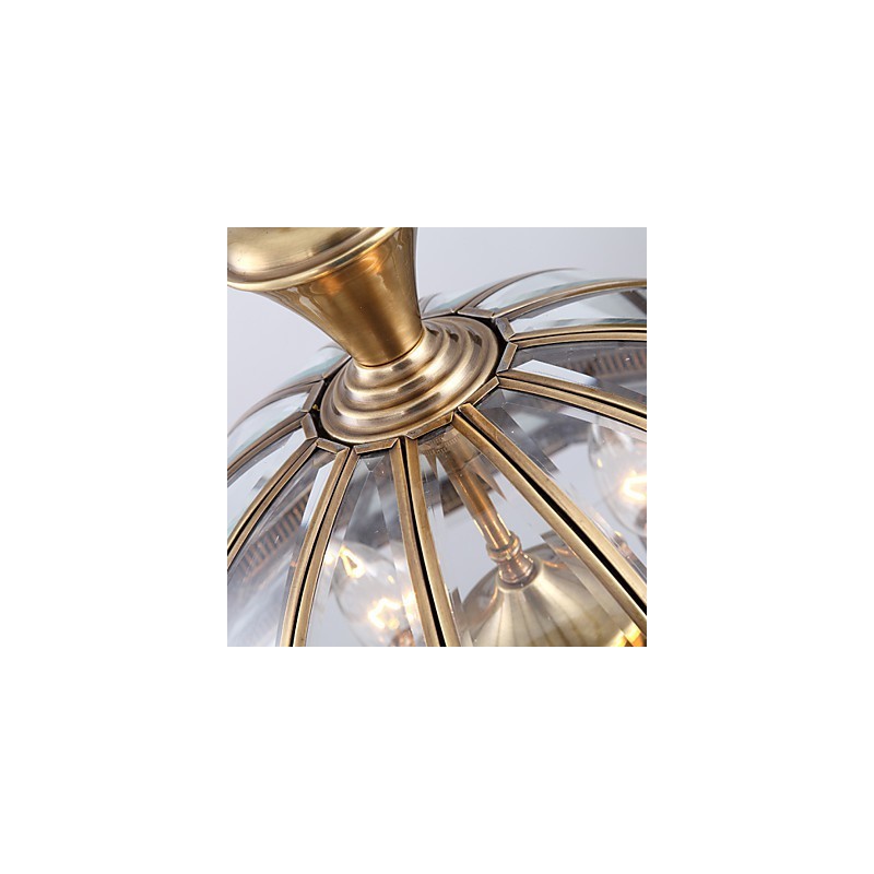 Pendant Lights Crystal Mini Style Traditional Classic Metal