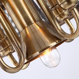 Pendant Lights Crystal Mini Style Traditional Classic Metal