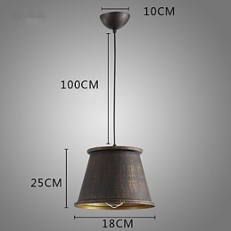 Retro Designers Metal Pendant Light
