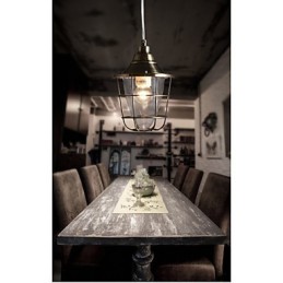Retro Mini Style Electroplated Metal Pendant Light