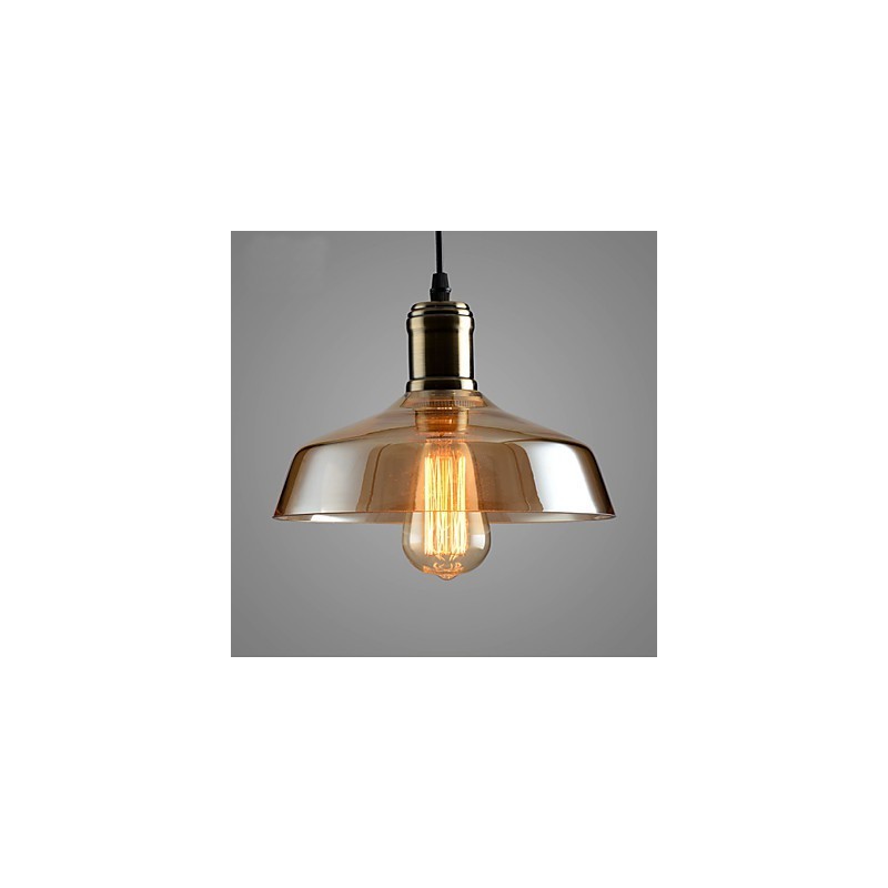 Retro Lighting Glass Pendant Light