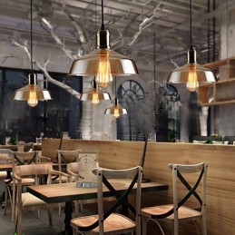 Retro Lighting Glass Pendant Light