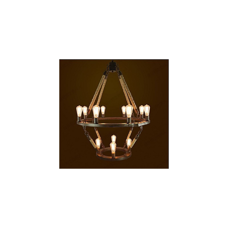 American Industrial Windge Hemp 12 European Retro Lamp