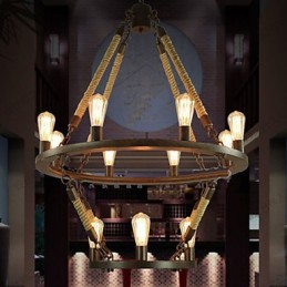 American Industrial Windge Hemp 12 European Retro Lamp