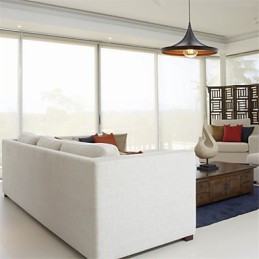 Pendant Light Retro Vintage Tom Dixon Design Black Painting Pendant Light Lights