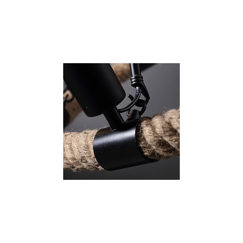 Chandelier Pendant Light Mini Style Rustic Lodge Metal