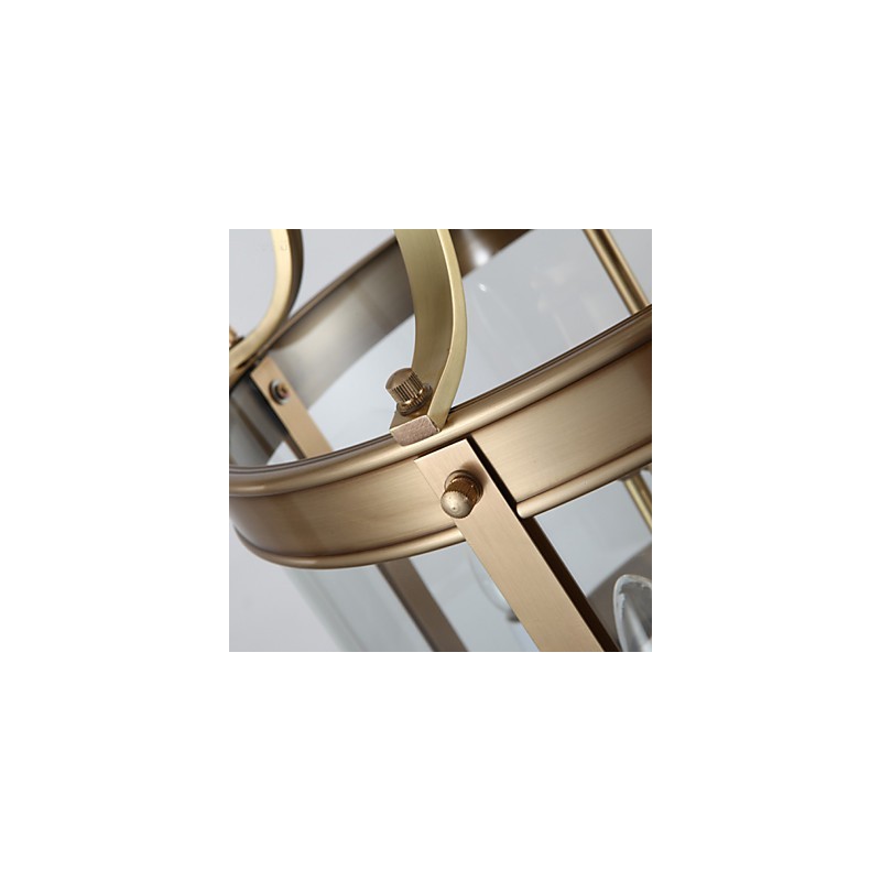 Pendant Lights Crystal Mini Style Traditional Classic Metal