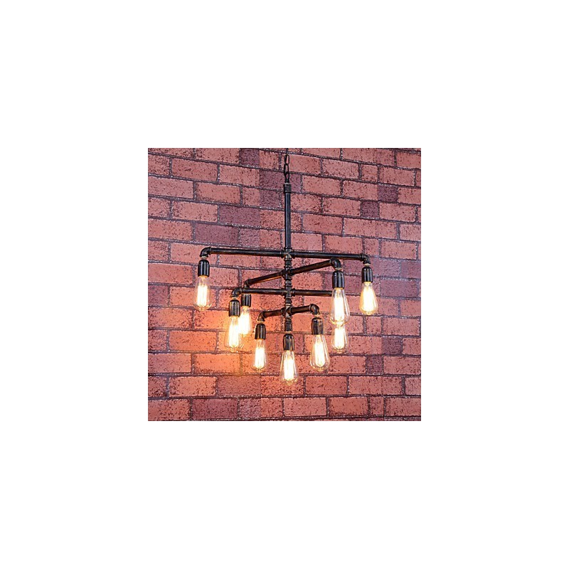 Vintage Painting Metal Flush Mount