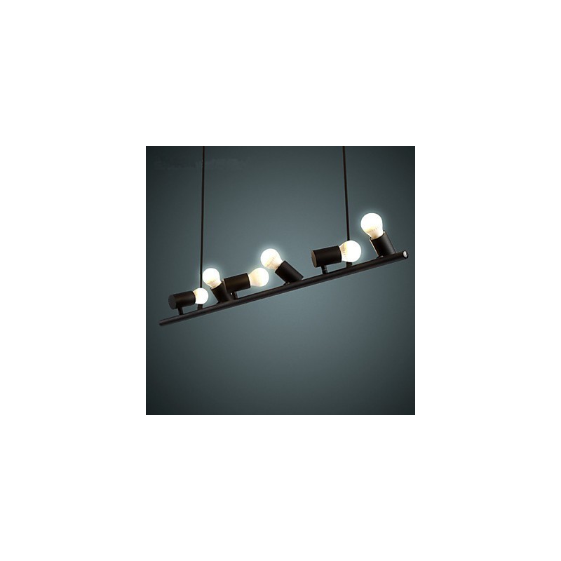 Vintage Retro Mini Style Painting Metal Pendant Light