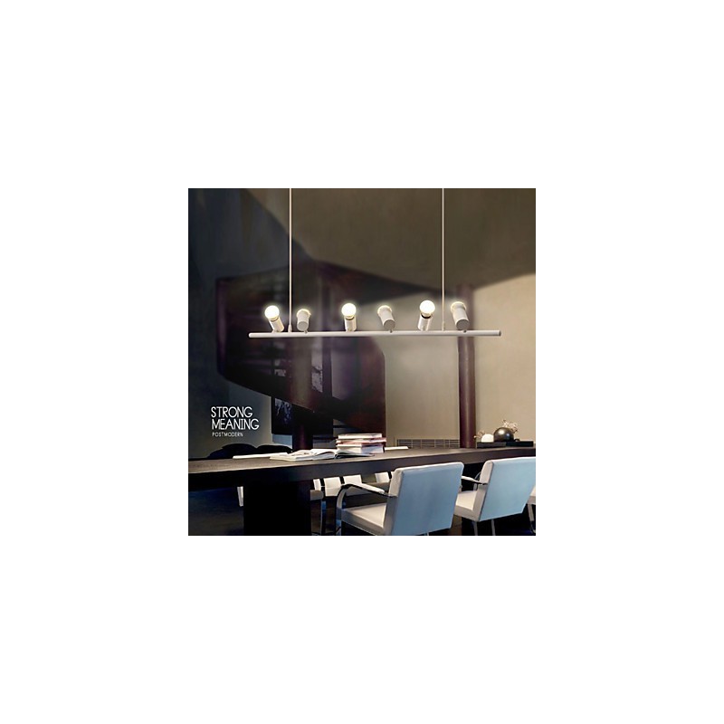 Vintage Retro Mini Style Painting Metal Pendant Light