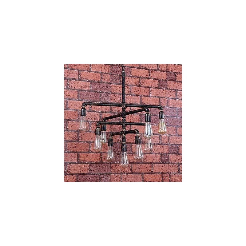 Vintage Painting Metal Flush Mount