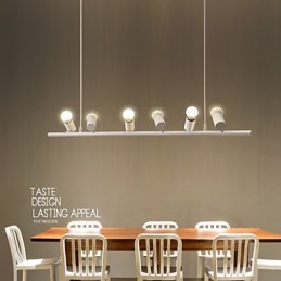 Vintage Retro Mini Style Painting Metal Pendant Light