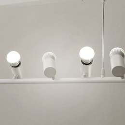 Vintage Retro Mini Style Painting Metal Pendant Light