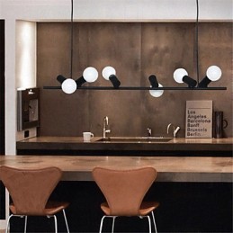 Vintage Retro Mini Style Painting Metal Pendant Light