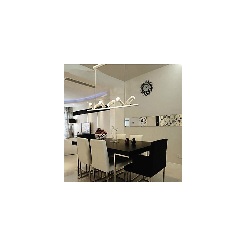 Vintage Retro Mini Style Painting Metal Pendant Light