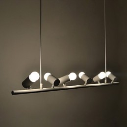 Vintage Retro Mini Style Painting Metal Pendant Light