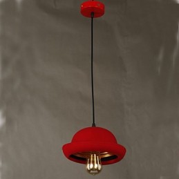 Hat Pendant Cafe Design Black Chandelier