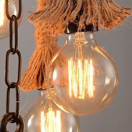 Pendant Lights Mini Style Rustic Lodge Plastic