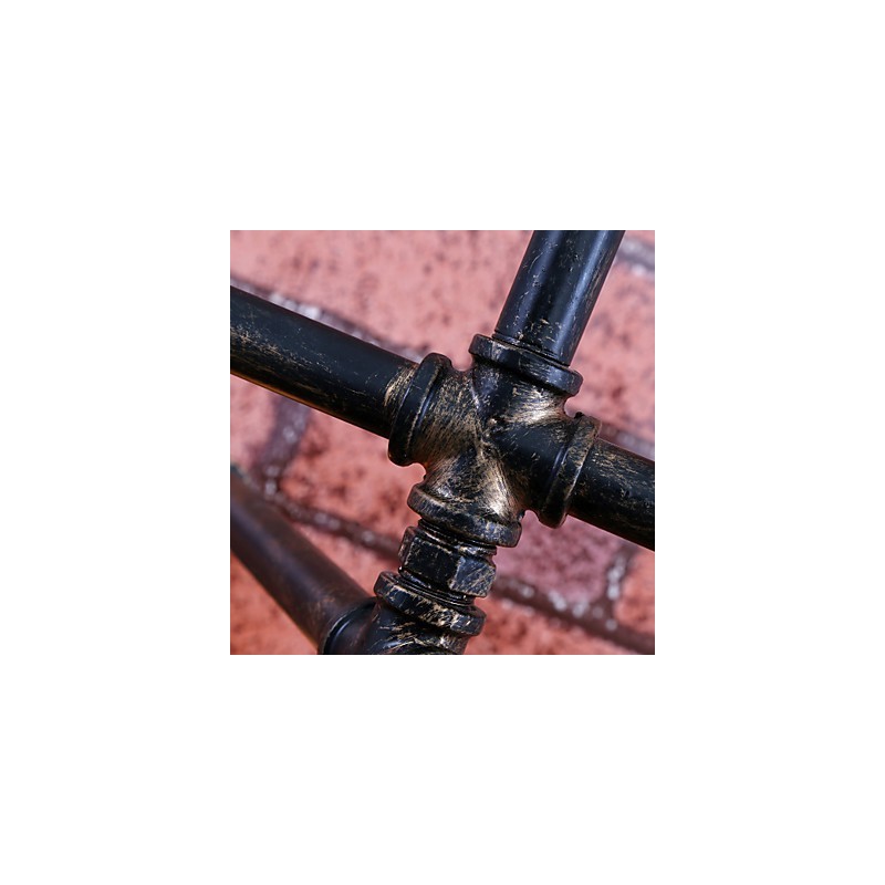 Vintage Painting Metal Flush Mount