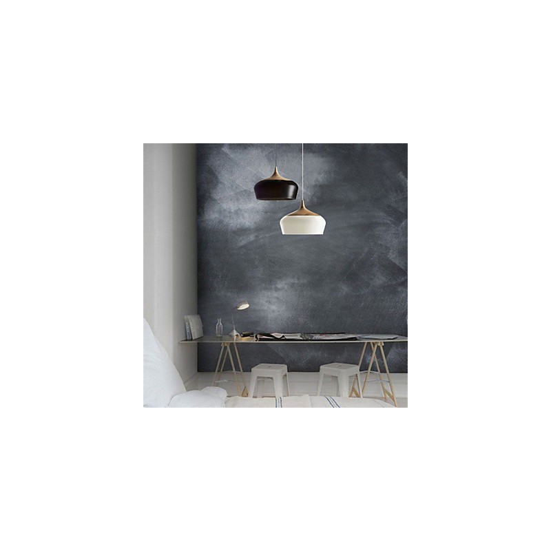 Vintage Retro Mini Style Painting Metal Pendant Light