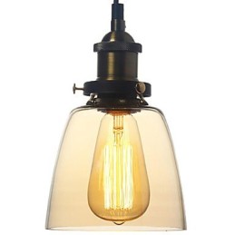 Pendant Lights Traditional Classic Vintage Retro Country Globe