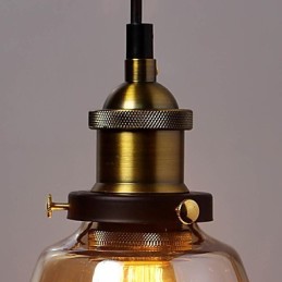 Pendant Lights Traditional Classic Vintage Retro Country Globe