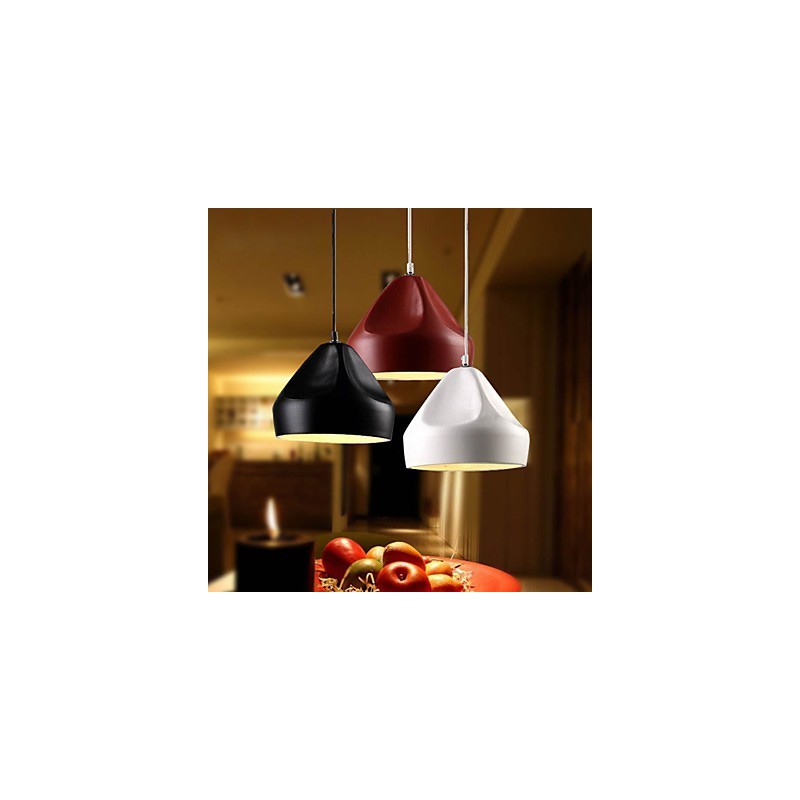 Vintage Retro Mini Style Painting Metal Pendant Light