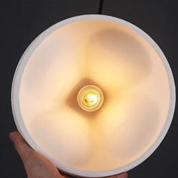 Vintage Retro Mini Style Painting Metal Pendant Light