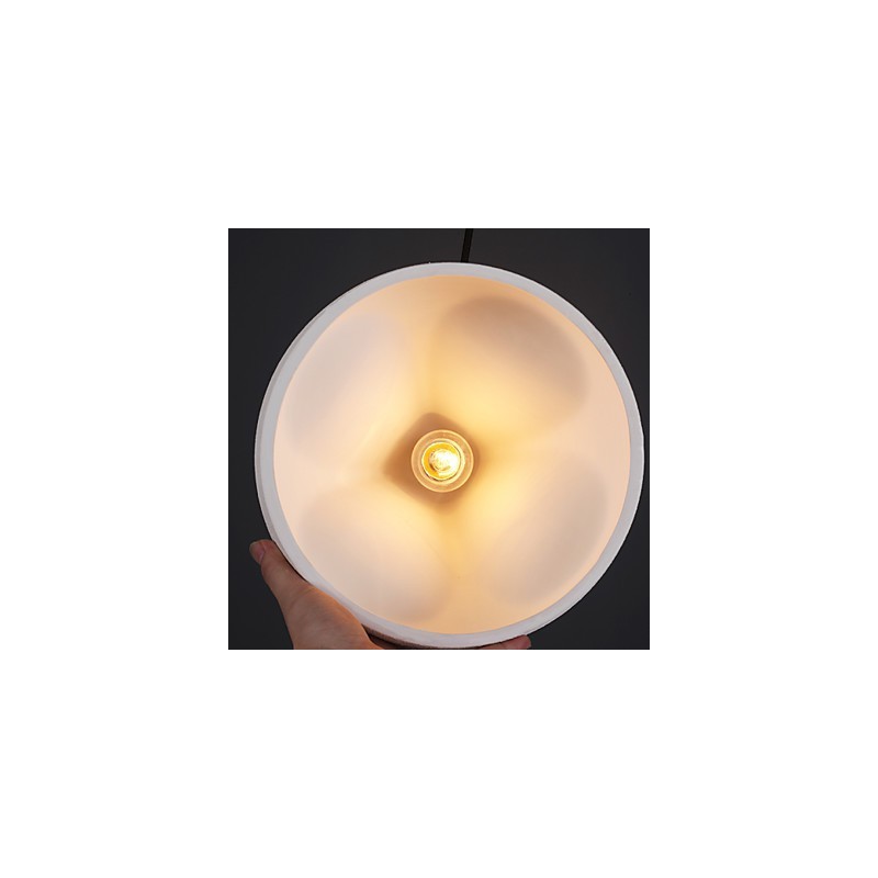 Vintage Retro Mini Style Painting Metal Pendant Light