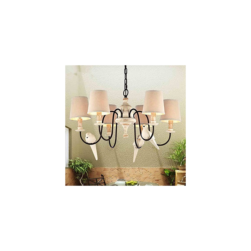 Chandelier Pendant Light Vintage Resin