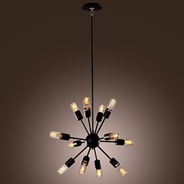 Avant Garde Iron Chandelier with 12 Lights