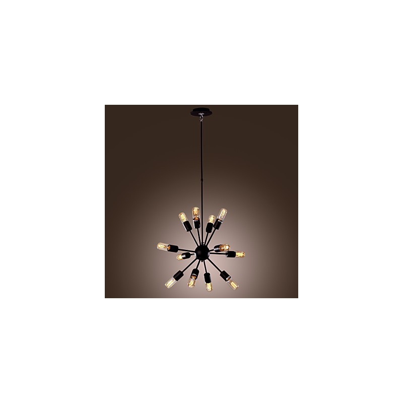 Avant Garde Iron Chandelier with 12 Lights