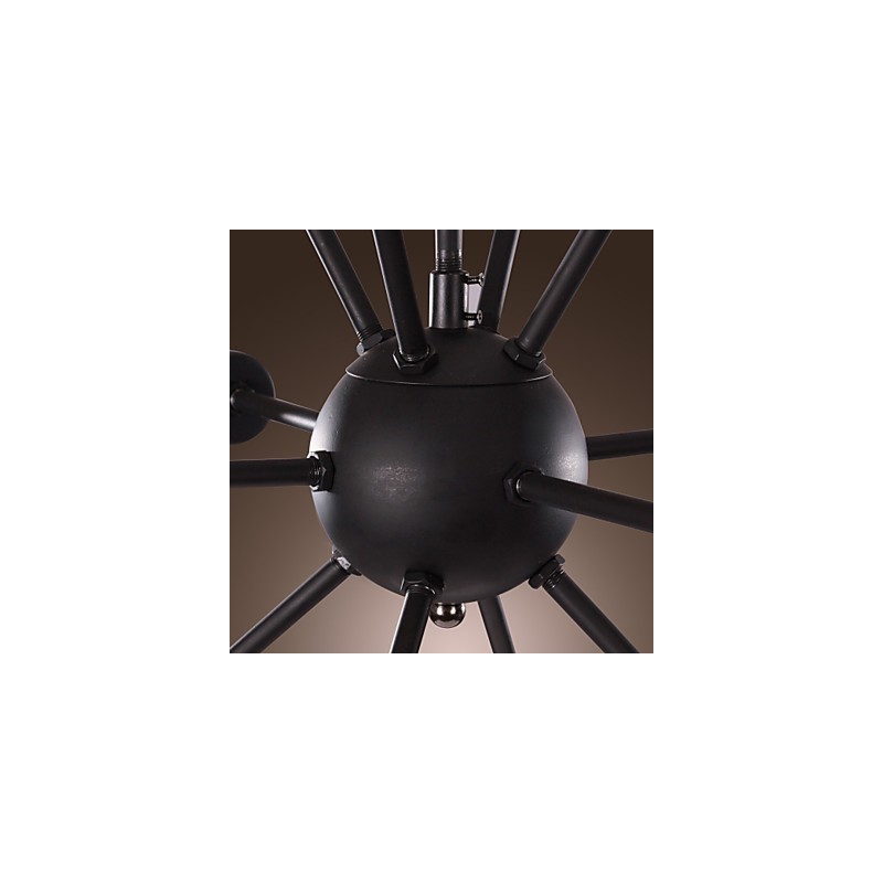 Avant Garde Iron Chandelier with 12 Lights