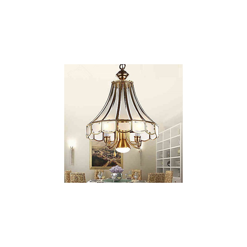 Pendant Lights Crystal Mini Style Traditional Classic Metal