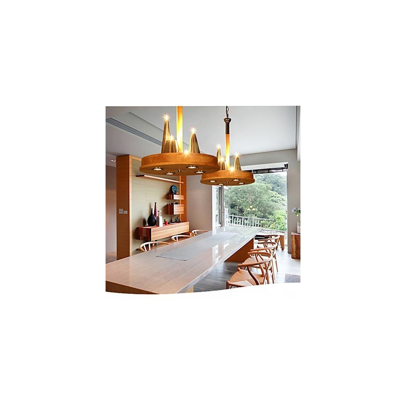 American Warm Stylish solid Wood Pendant
