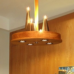 American Warm Stylish solid Wood Pendant