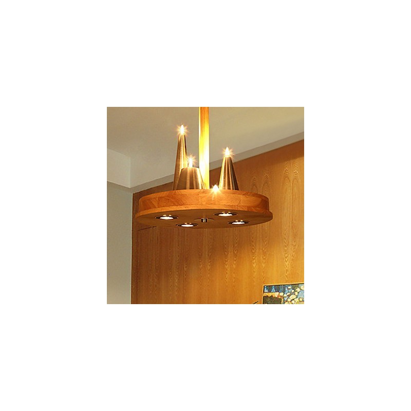 American Warm Stylish solid Wood Pendant