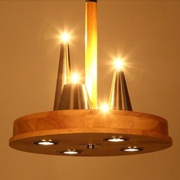 American Warm Stylish solid Wood Pendant