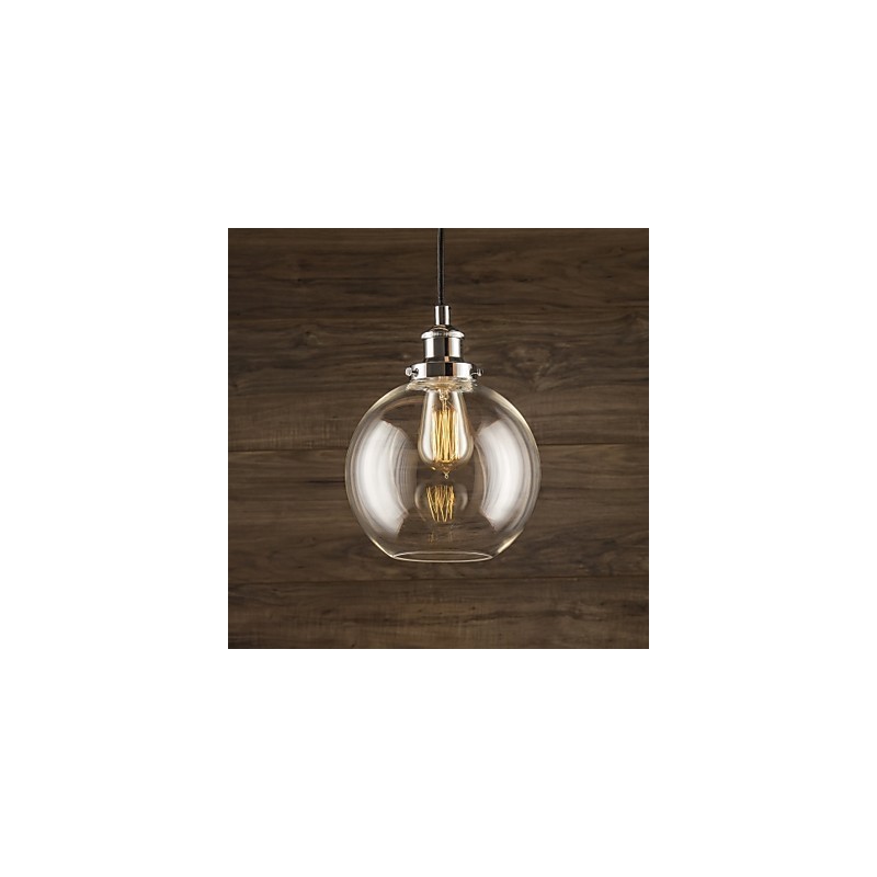 Traditional Classic Vintage Retro Country Globe Pendant Light