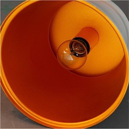 Classic Rustic Lodge Vintage Mini Style Painting Metal Pendant Light