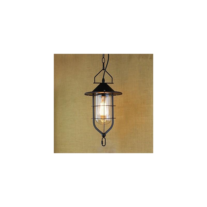 American Retro Rustic Pastoral Lighting Light Industrial Pendant Lamp
