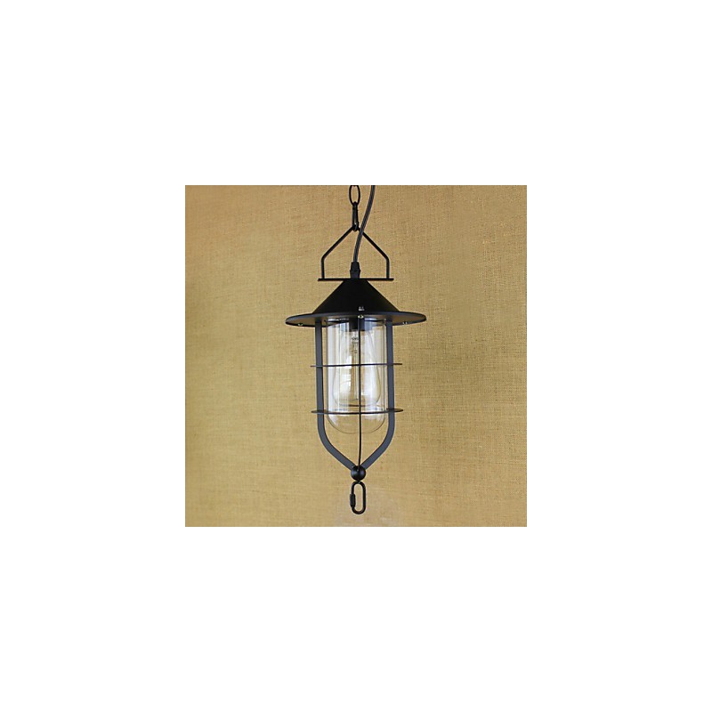 American Retro Rustic Pastoral Lighting Light Industrial Pendant Lamp